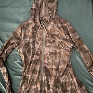 Lululemon Athletica Camouflage Hoodie